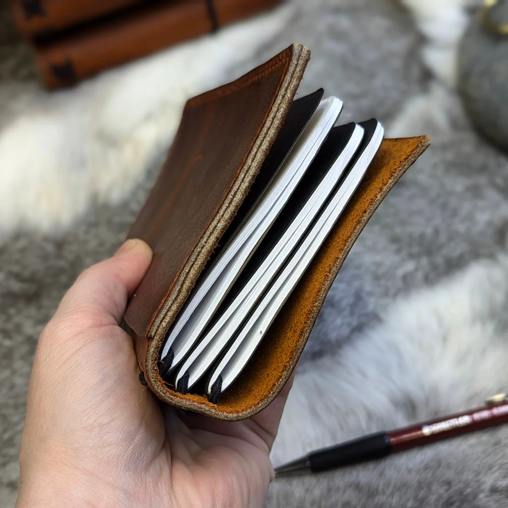 POCKET Traveller's Refillable Notebook | Rua Tome 'Live Edge' #2
