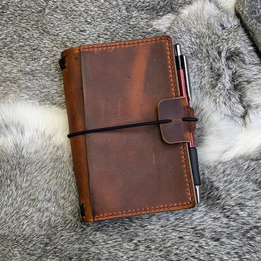 POCKET Traveller's Refillable Notebook | Rua Tome 'Live Edge' #3