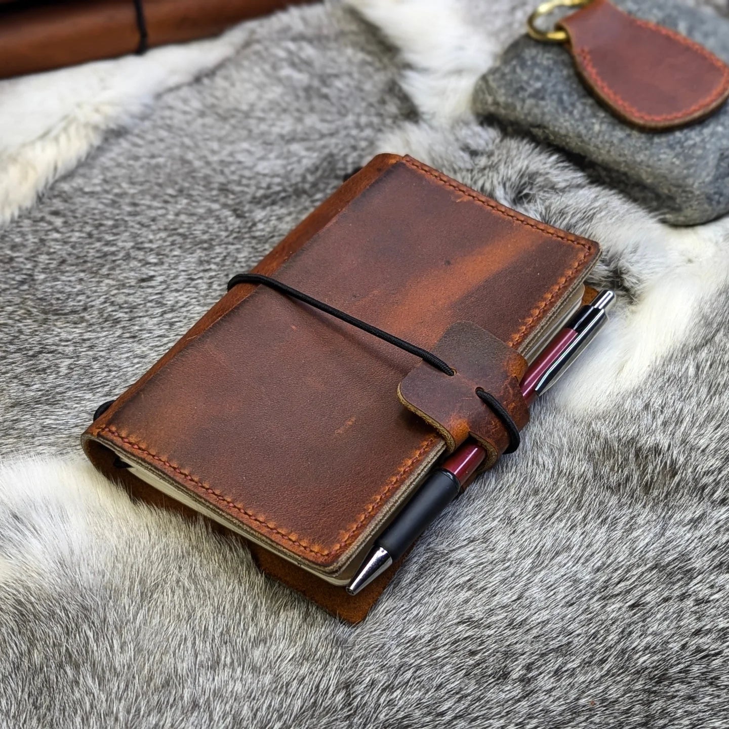 POCKET Traveller's Refillable Notebook | Rua Tome 'Live Edge' #3