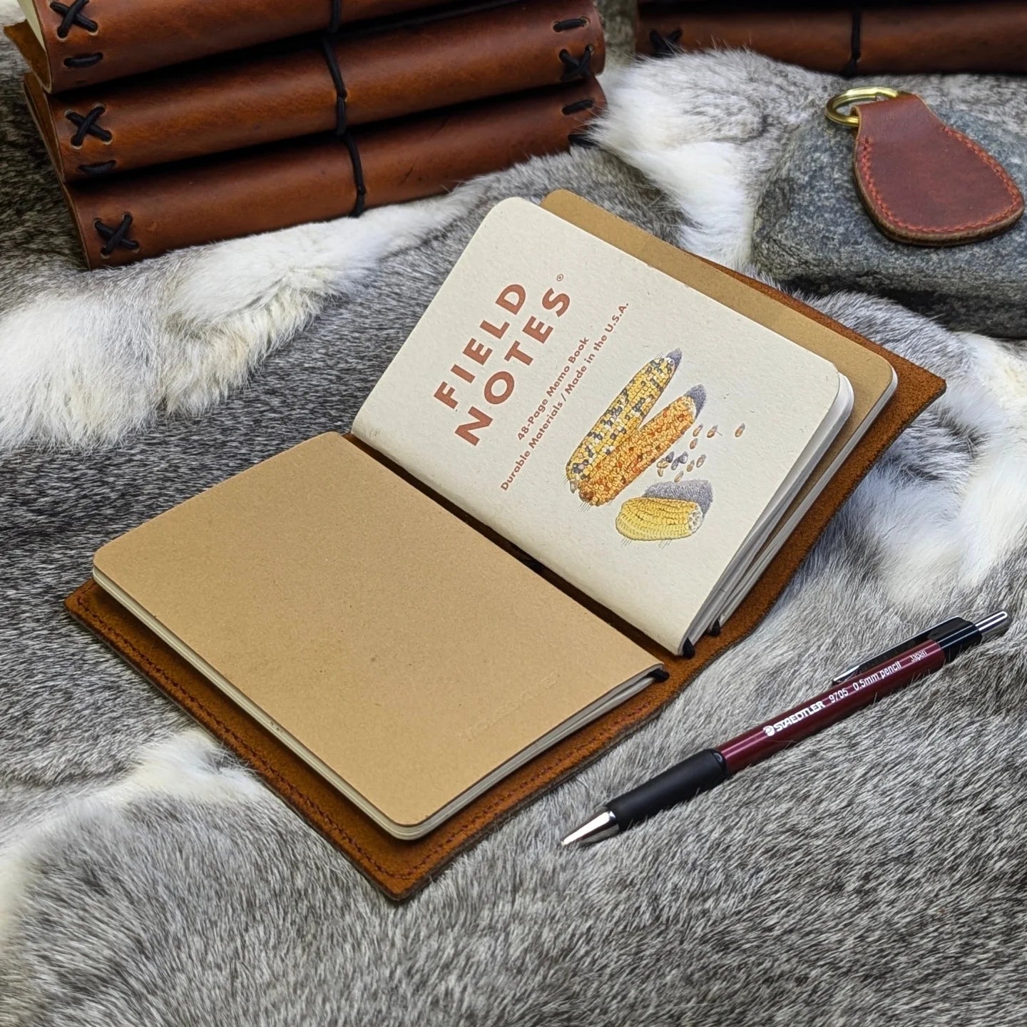 POCKET Traveller's Refillable Notebook | Rua Tome 'Live Edge' #3