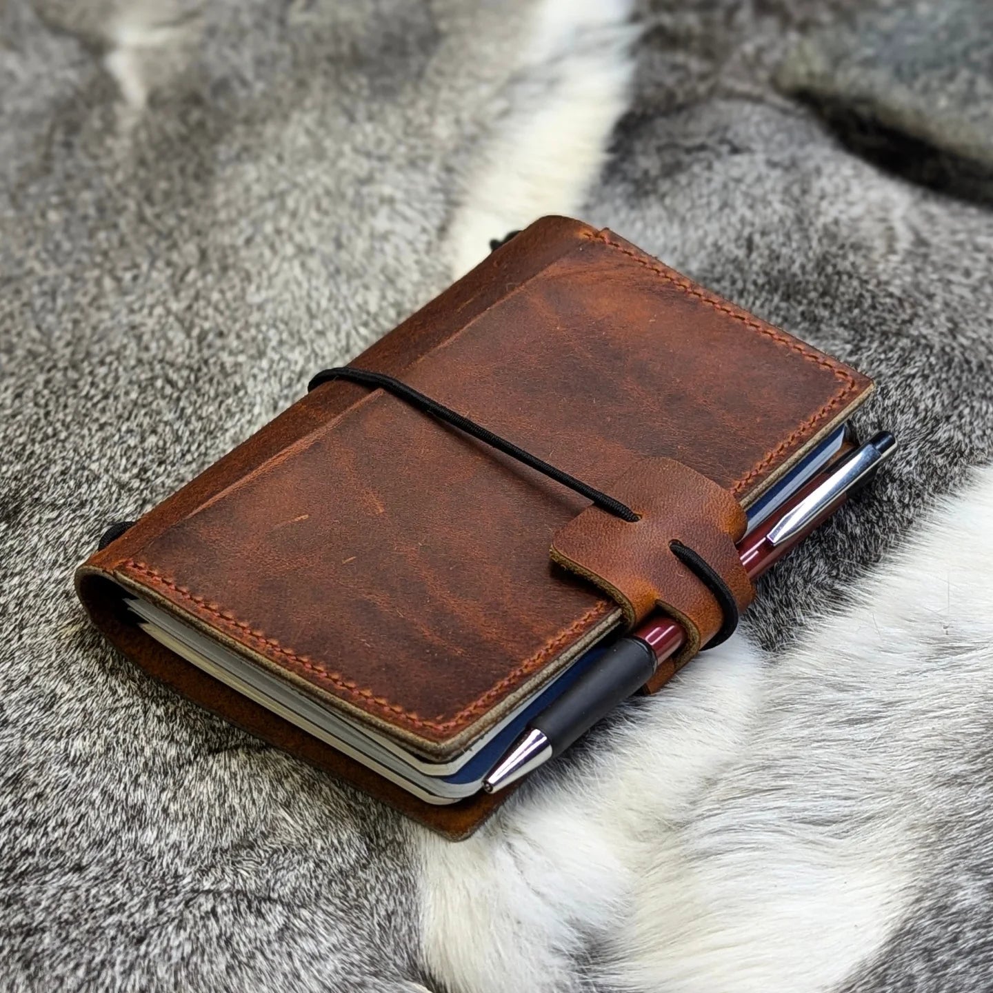 POCKET Traveller's Refillable Notebook | Rua Tome 'Live Edge' #4