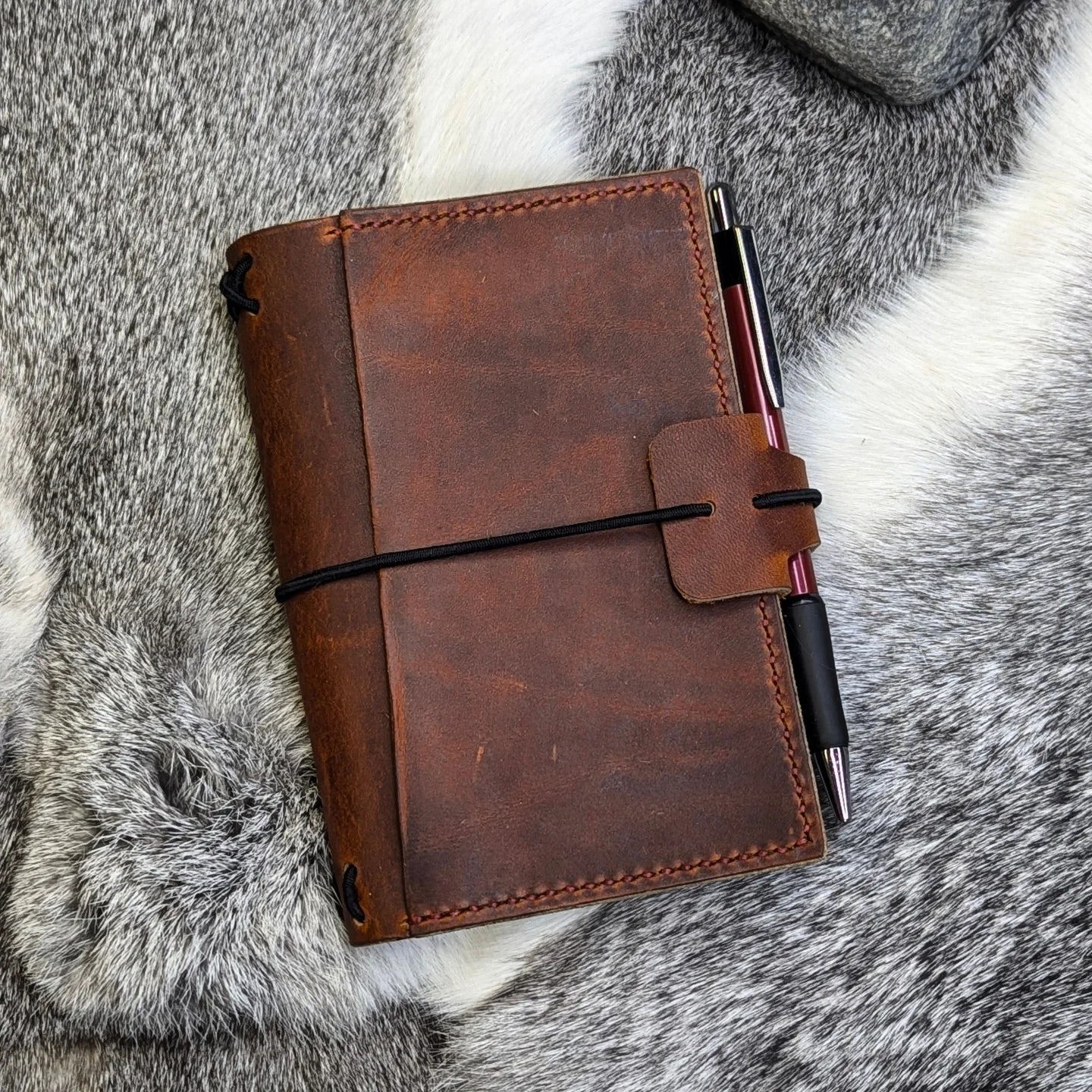 POCKET Traveller's Refillable Notebook | Rua Tome 'Live Edge' #4