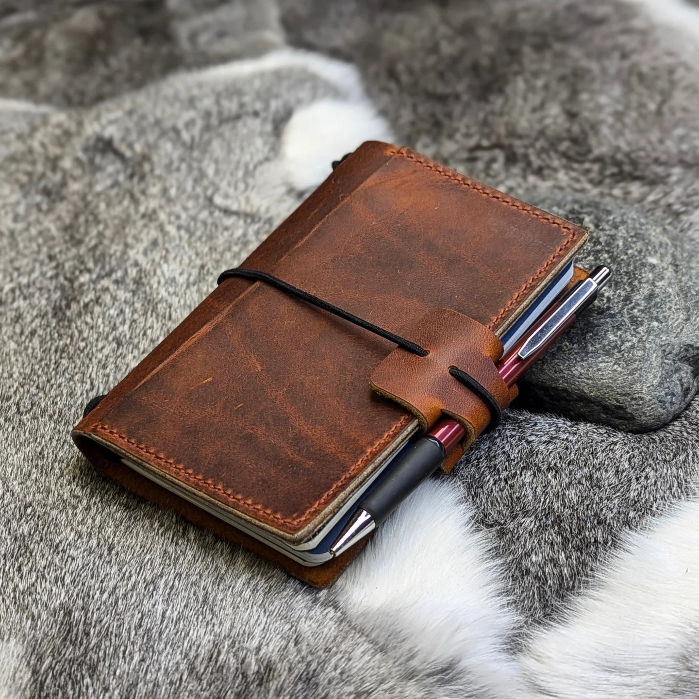 POCKET Traveller's Refillable Notebook | Rua Tome 'Live Edge' #4