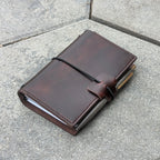 POCKET Traveller's Refillable Notebook | Wild Mahogany #2