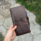TN STANDARD Traveller's Refillable Notebook | Wild Mahogany #1