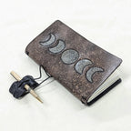 TN STANDARD Traveller's Refillable Notebook | Tooled Moon Phases #1