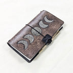 TN STANDARD Traveller's Refillable Notebook | Tooled Moon Phases #1