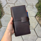 TN STANDARD Traveller's Refillable Notebook | Wild Mahogany #2