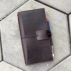 TN STANDARD Traveller's Refillable Notebook | Wild Mahogany #2