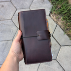 TN STANDARD Traveller's Refillable Notebook | Wild Mahogany #4