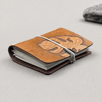 A7 Traveller's Notebook | Tooled Monstera Leaf, No. 1