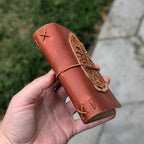 A7 Traveller's Notebook | Tooled Monstera Leaf, No. 2