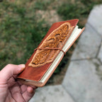A7 Traveller's Notebook | Tooled Monstera Leaf, No. 2