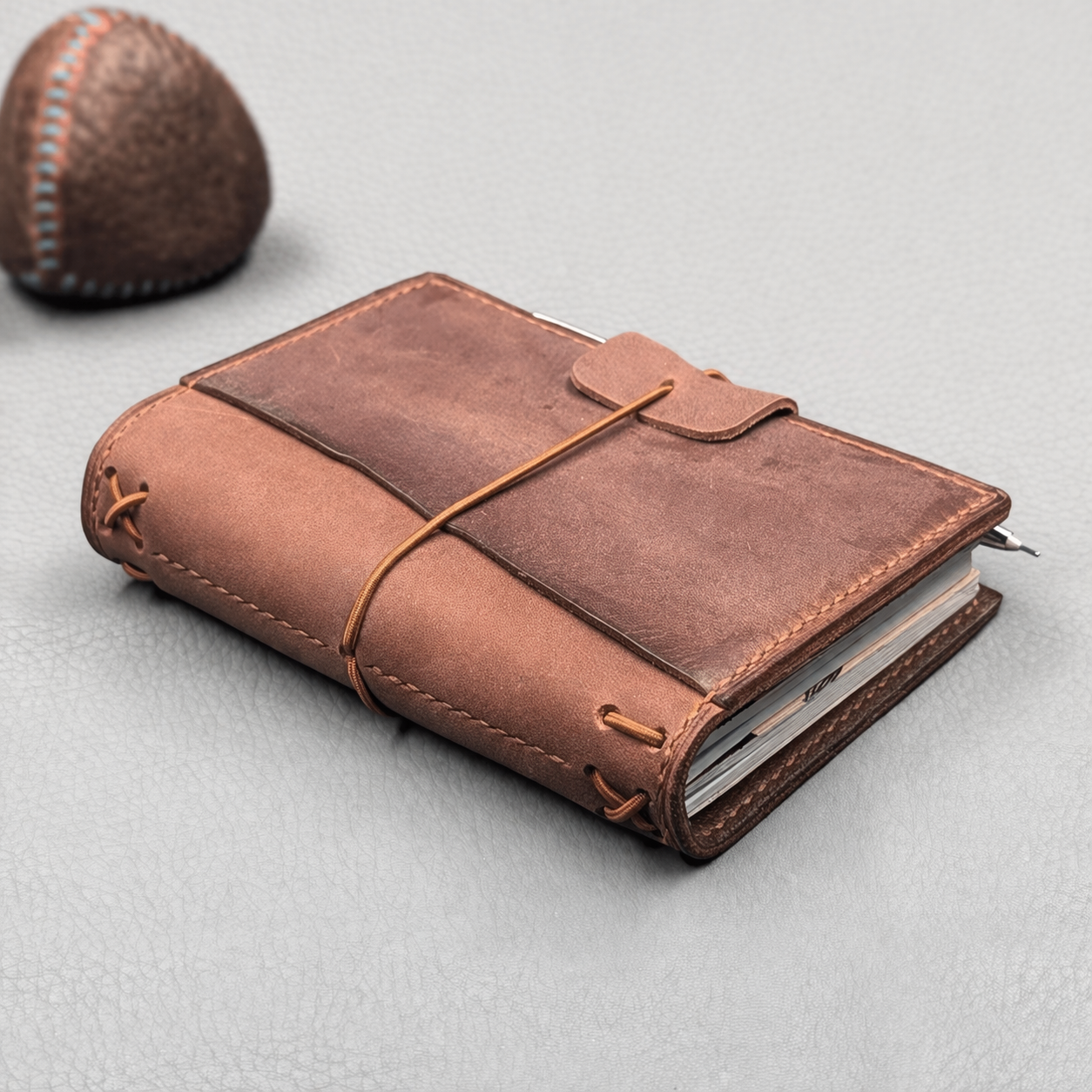 PASSPORT Traveller's Notebook | Ruggine Red, No. 1 + Key Fob