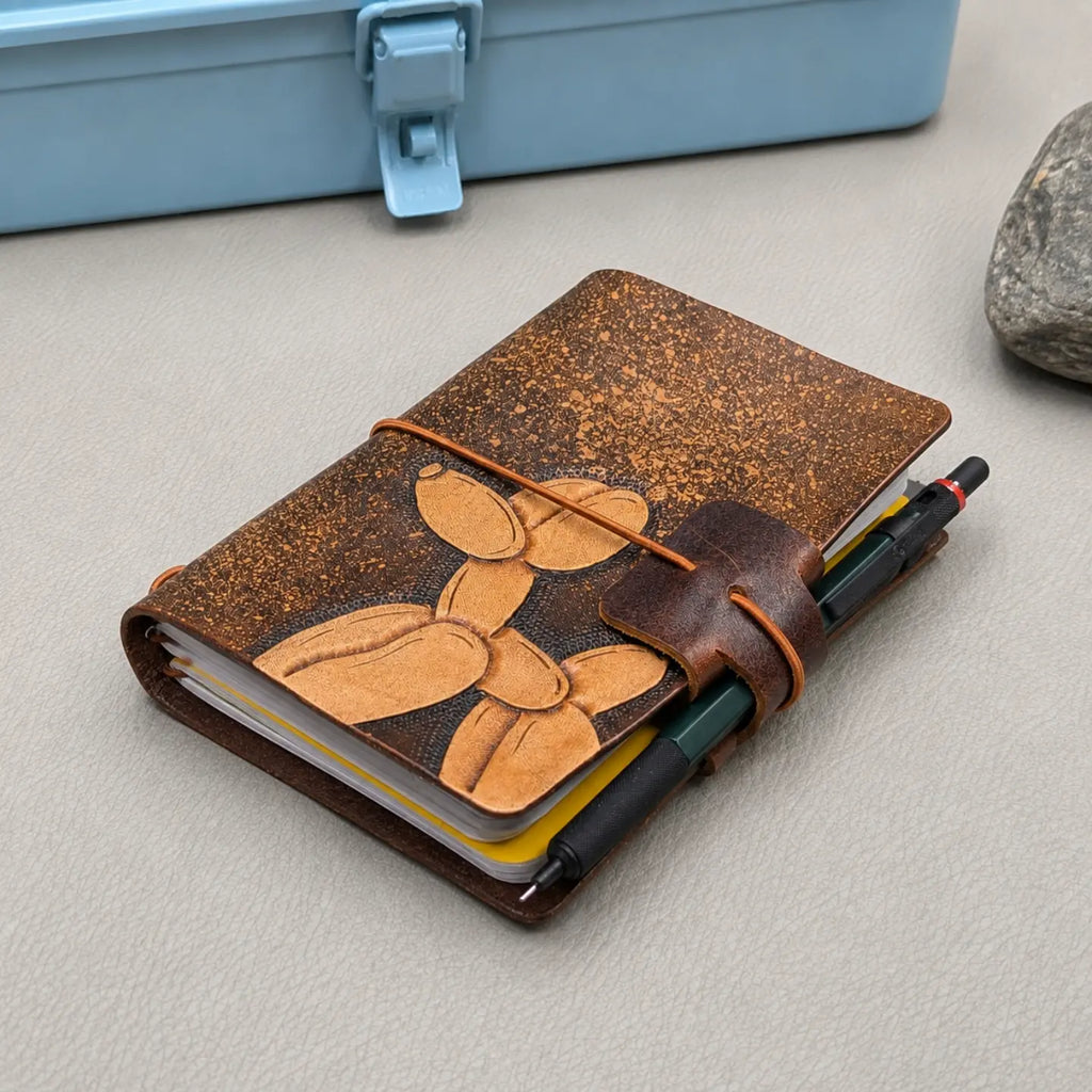 Passport Traveller's Notebook | Tooled Balloon Dog, No. 2