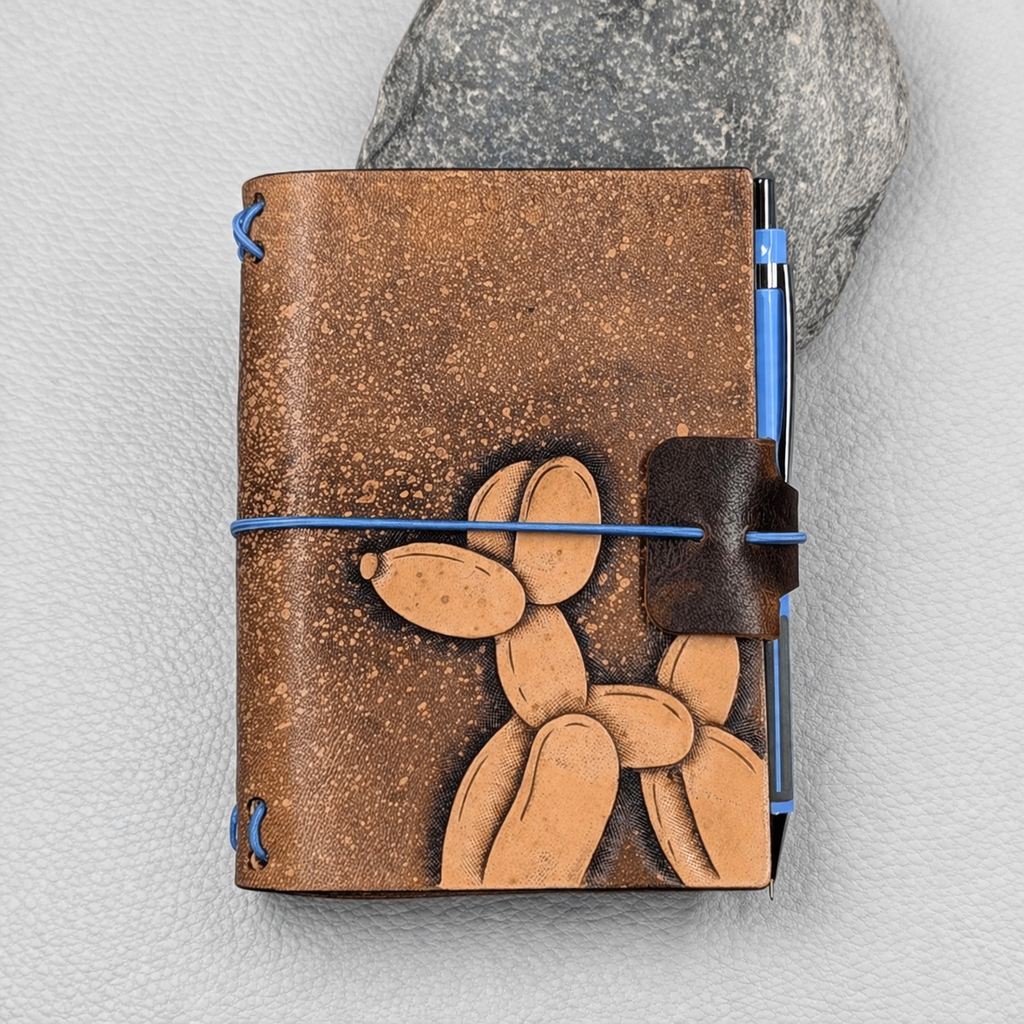 PASSPORT Traveller's Notebook | Tooled Balloon Dog, No. 3