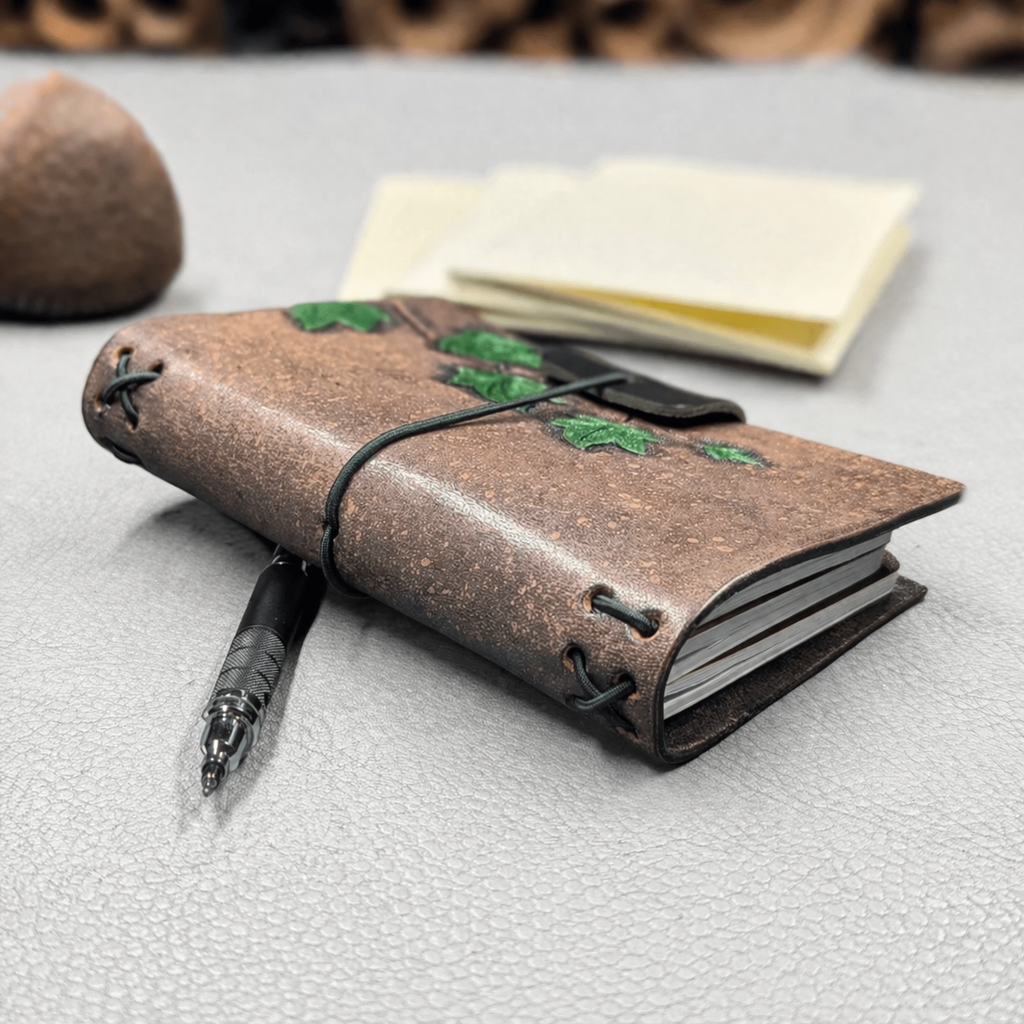 PASSPORT Traveller's Notebook | Tooled Painted Ivy Vine, No. 1