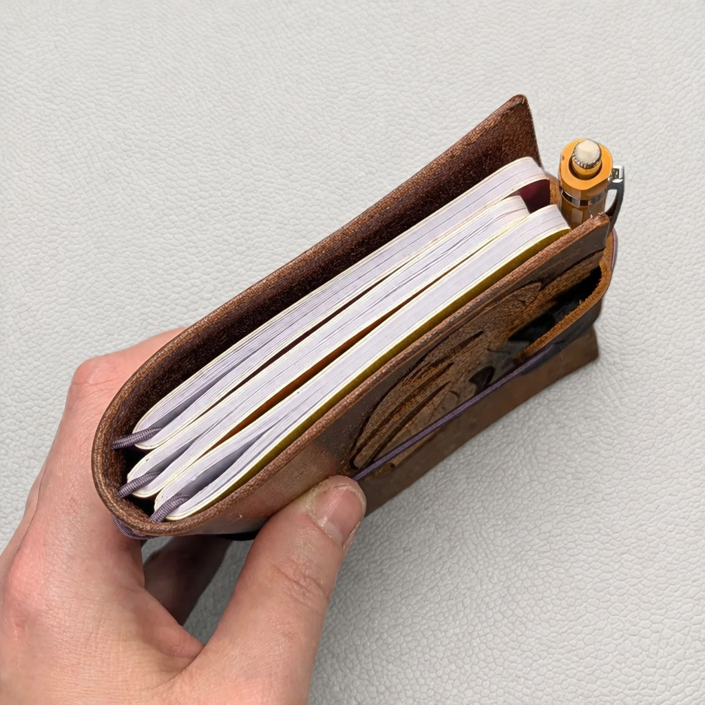 PASSPORT Traveller's Notebook | Tooled Monstera Leaf, No. 5