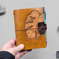 PASSPORT Traveller's Notebook | Tooled Monstera Leaf, No. 6