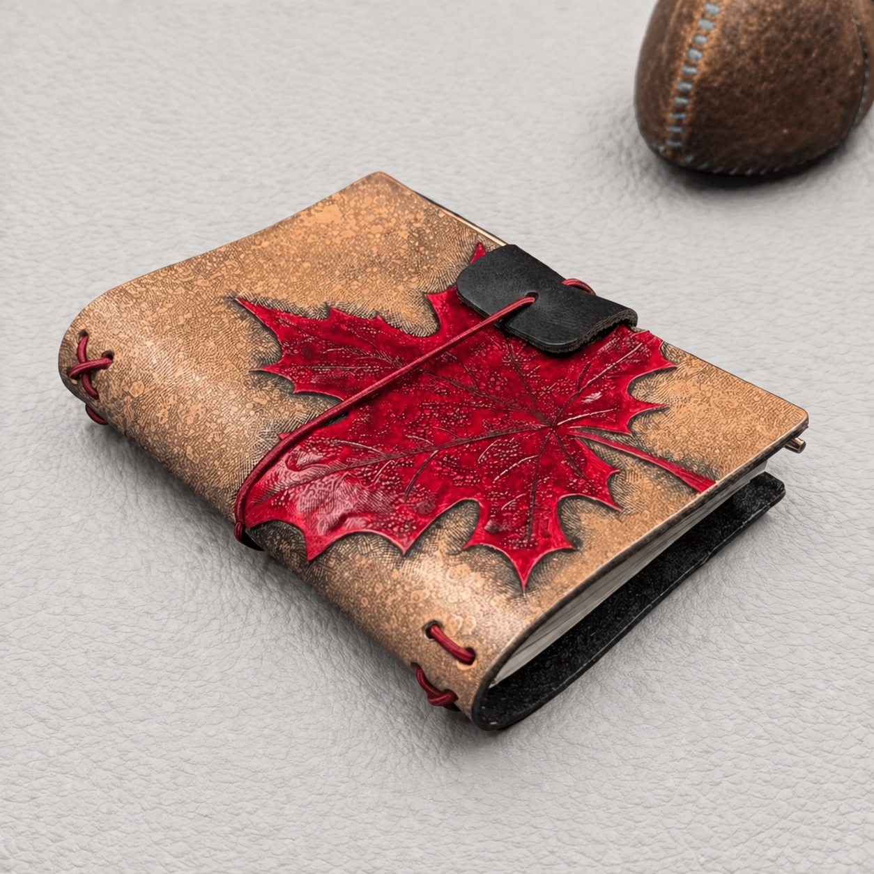 PASSPORT Traveller's Notebook | Tooled Maple Leaf, No. 2