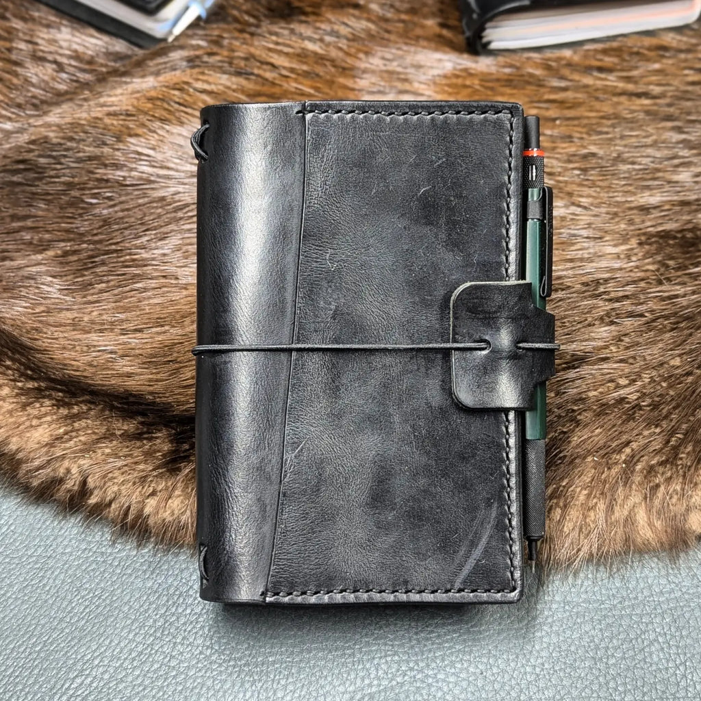 POCKET Traveller's Notebook | Long Haul BASALT, No. 1