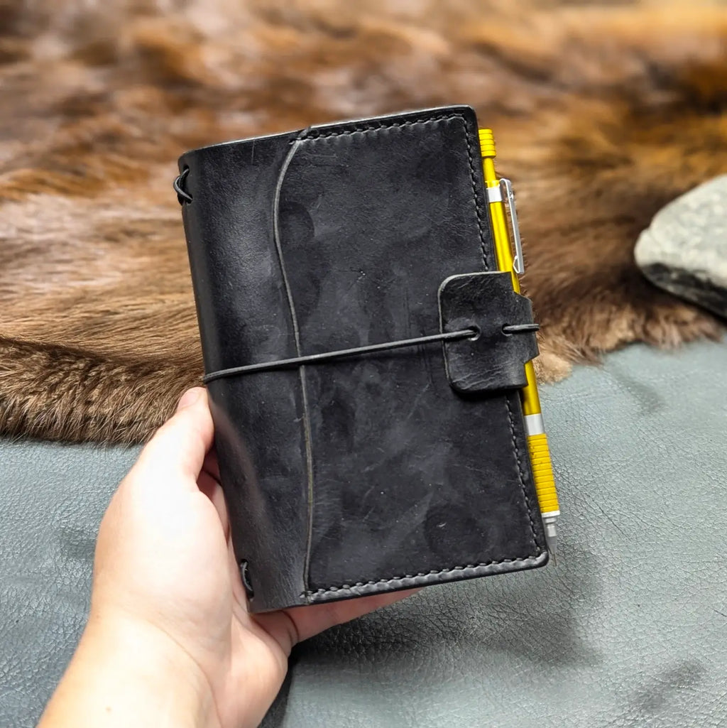 POCKET Traveller's Notebook | Long Haul BASALT, No. 3