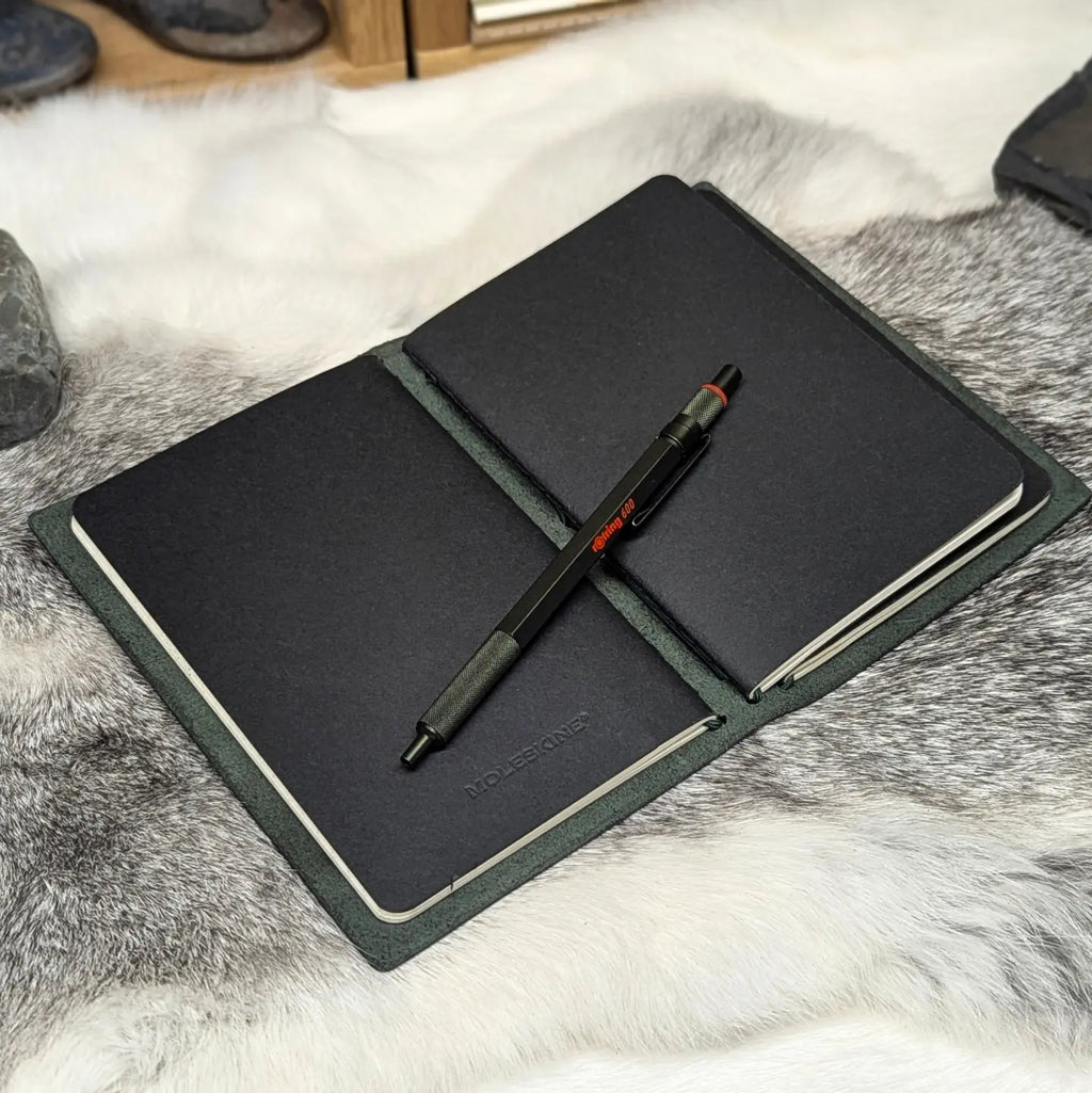 POCKET Traveller's Notebook | Continuous Line Clover