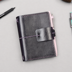 PASSPORT Traveller's Notebook | Eggplant Purple 'Live Edge', No. 8