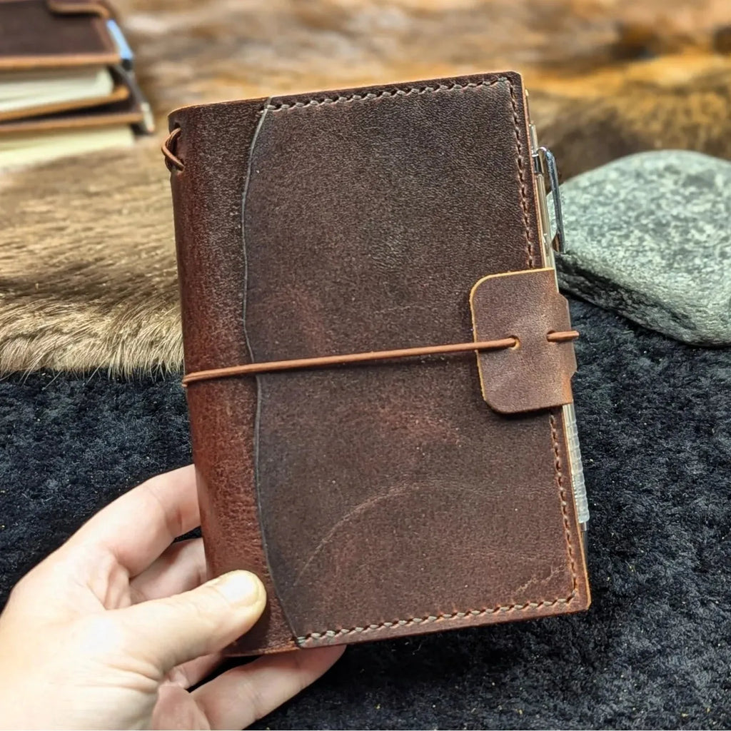 POCKET Traveller's Refillable Notebook | Forest Keep ROOTS #8