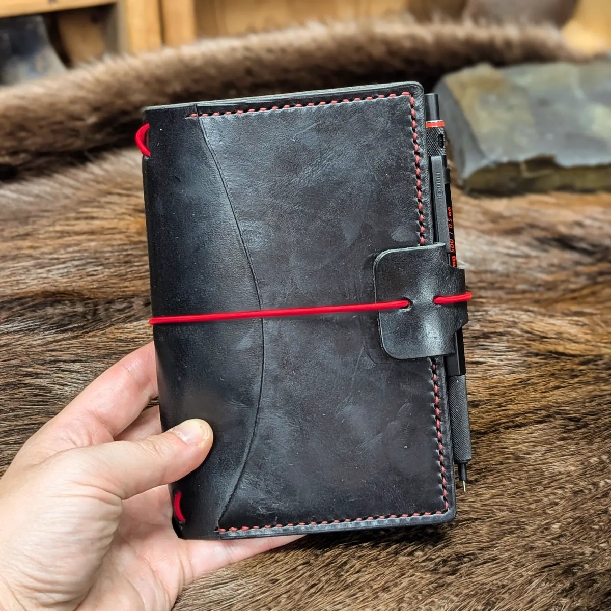 POCKET Traveller's Notebook | Long Haul BASALT, No. 4