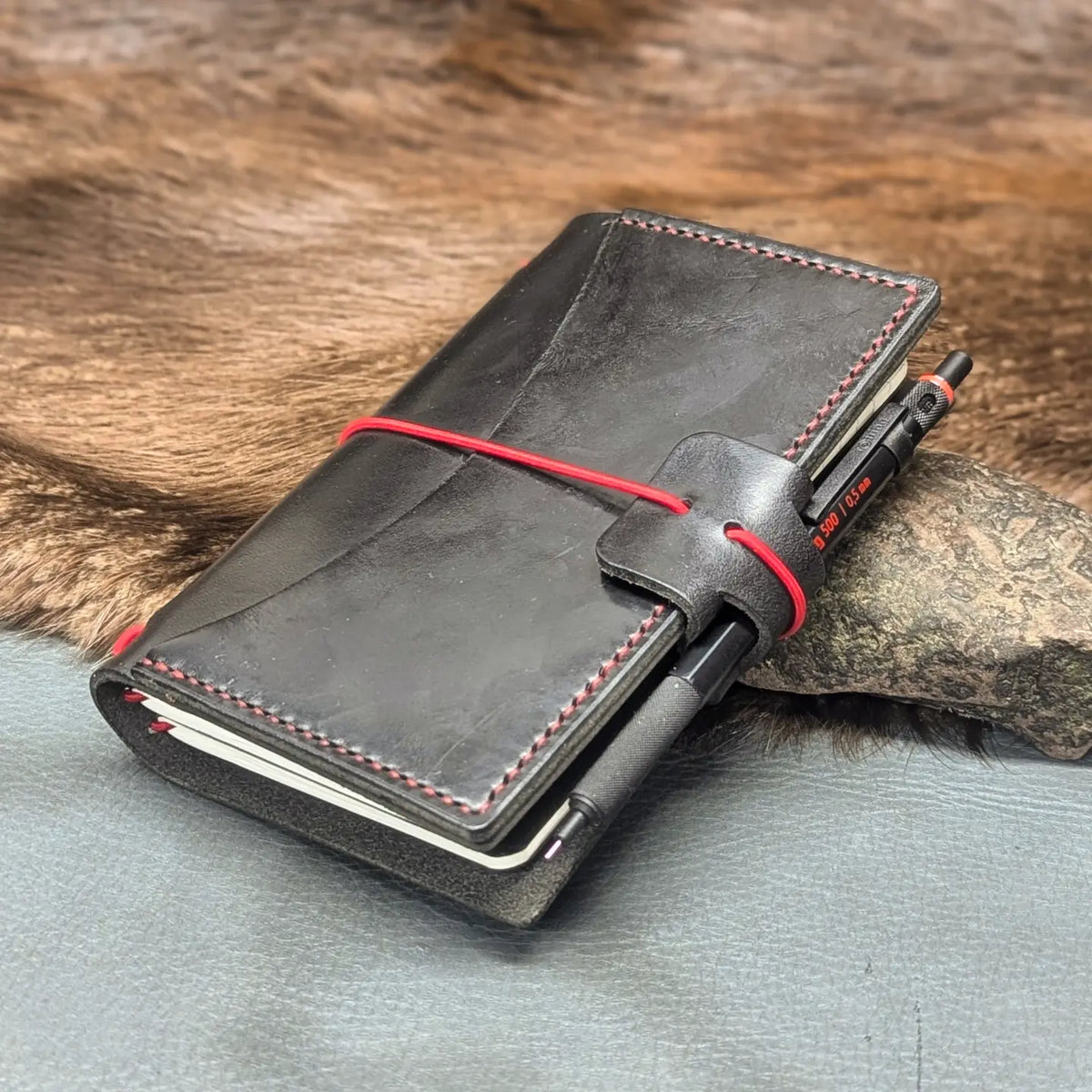 POCKET Traveller's Notebook | Long Haul BASALT, No. 4