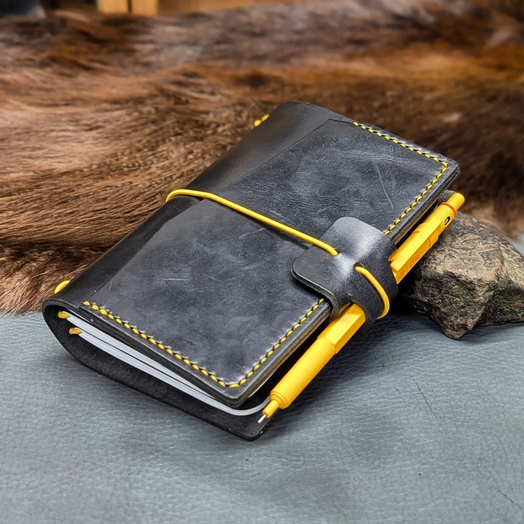 POCKET Traveller's Notebook | Long Haul BASALT, No. 8