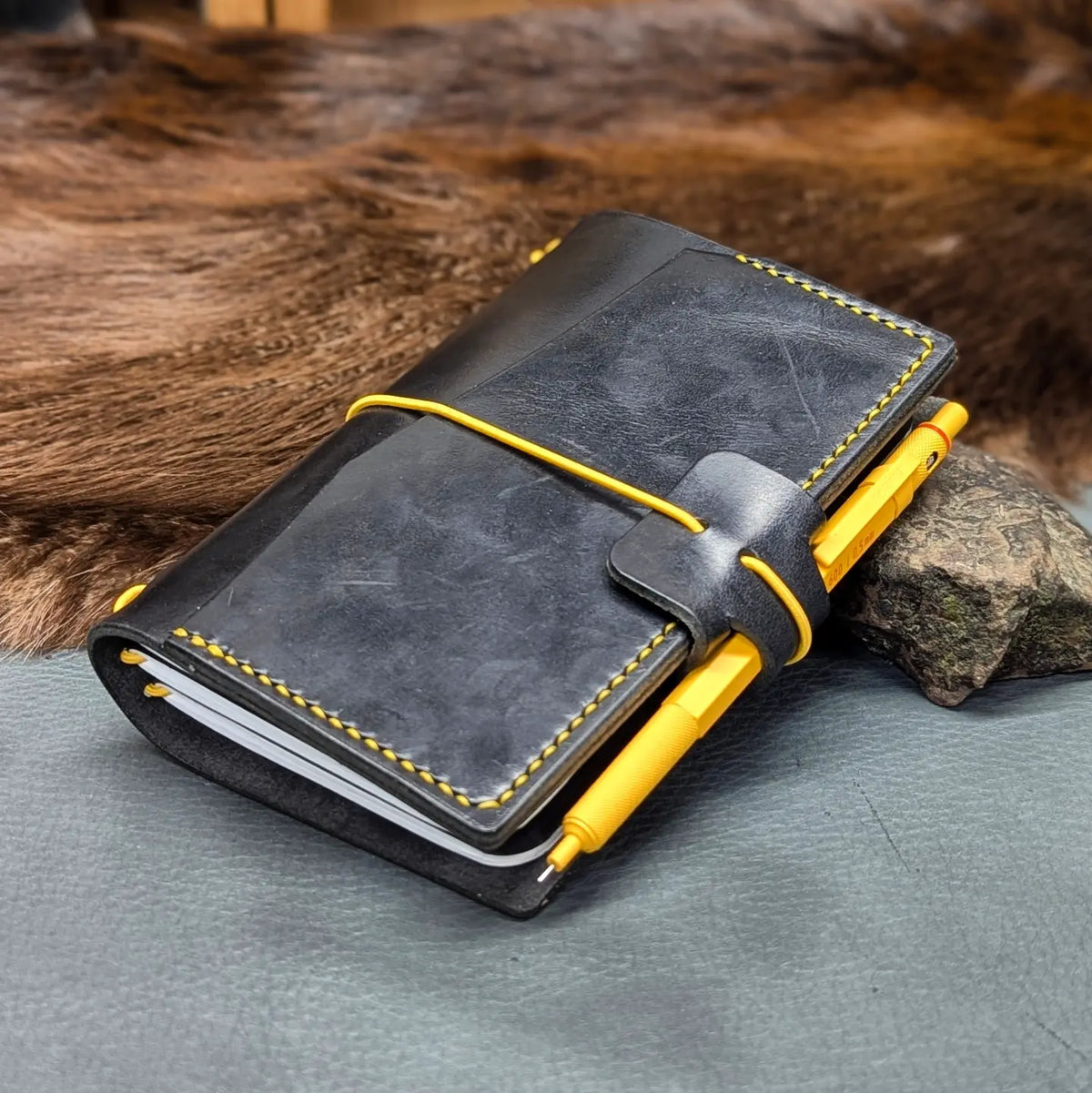 POCKET Traveller's Notebook | Long Haul BASALT, No. 8