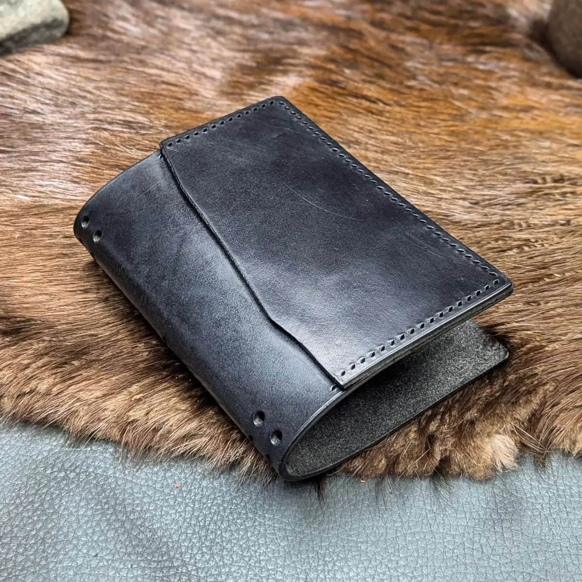 POCKET Traveller's Notebook | Long Haul BASALT, No. 1 | CUSTOMISABLE