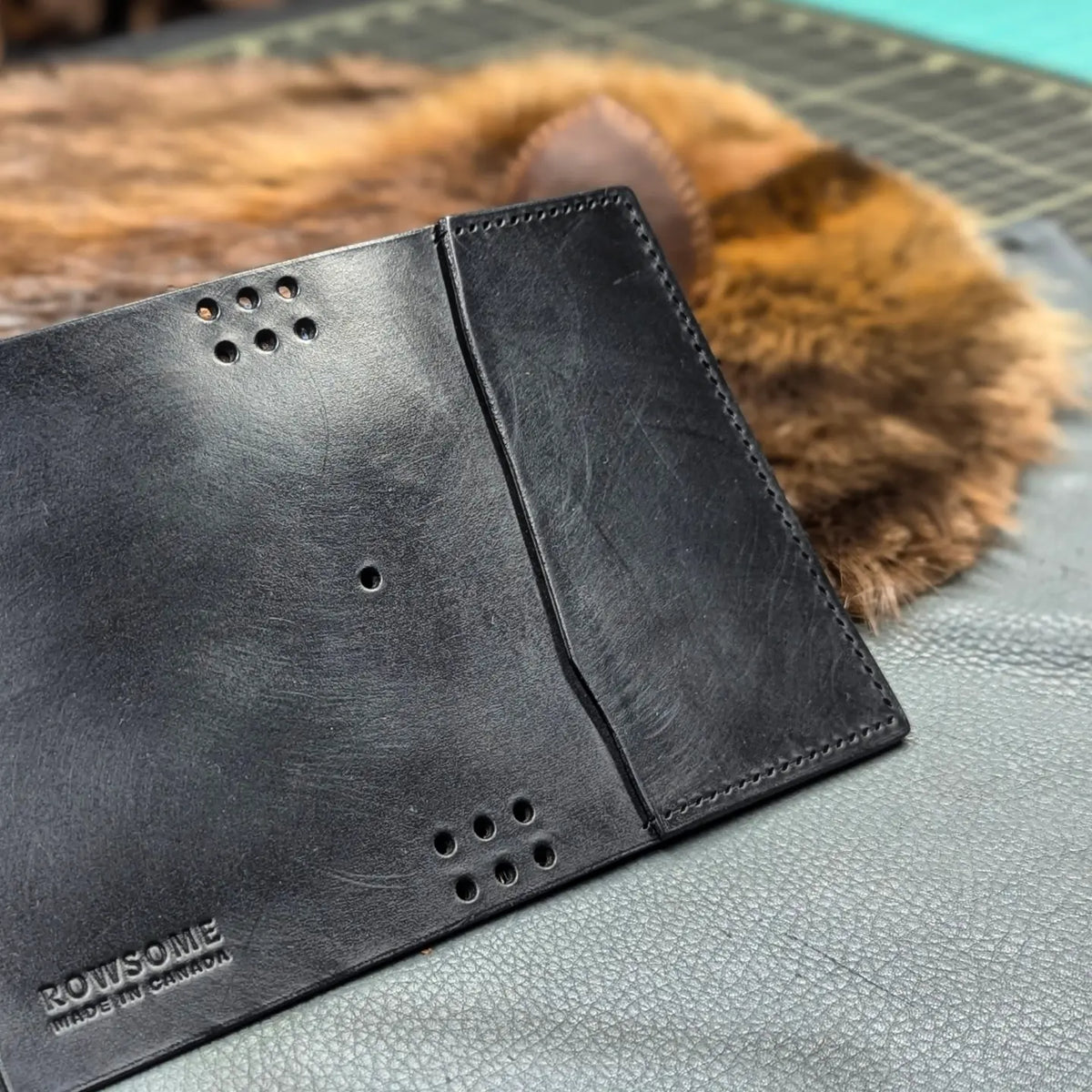 POCKET Traveller's Notebook | Long Haul BASALT, No. 1 | CUSTOMISABLE