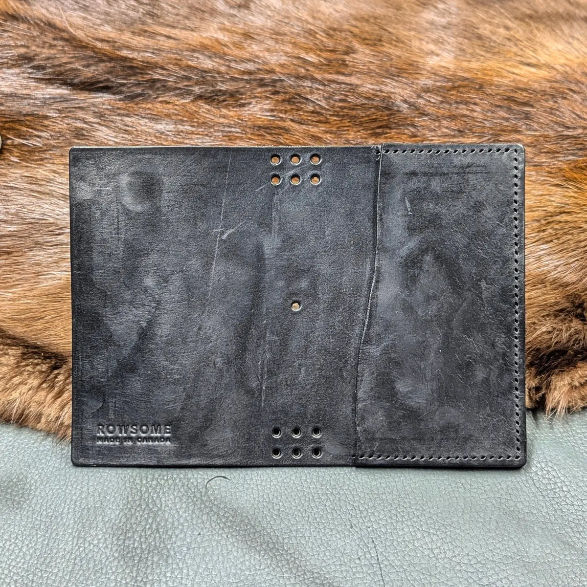 POCKET Traveller's Notebook | Long Haul BASALT, No. 2 | CUSTOMISABLE