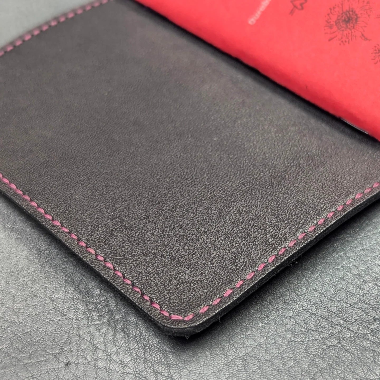 POCKET Traveller's Refillable Notebook | Charcoal Nubuck No. 1