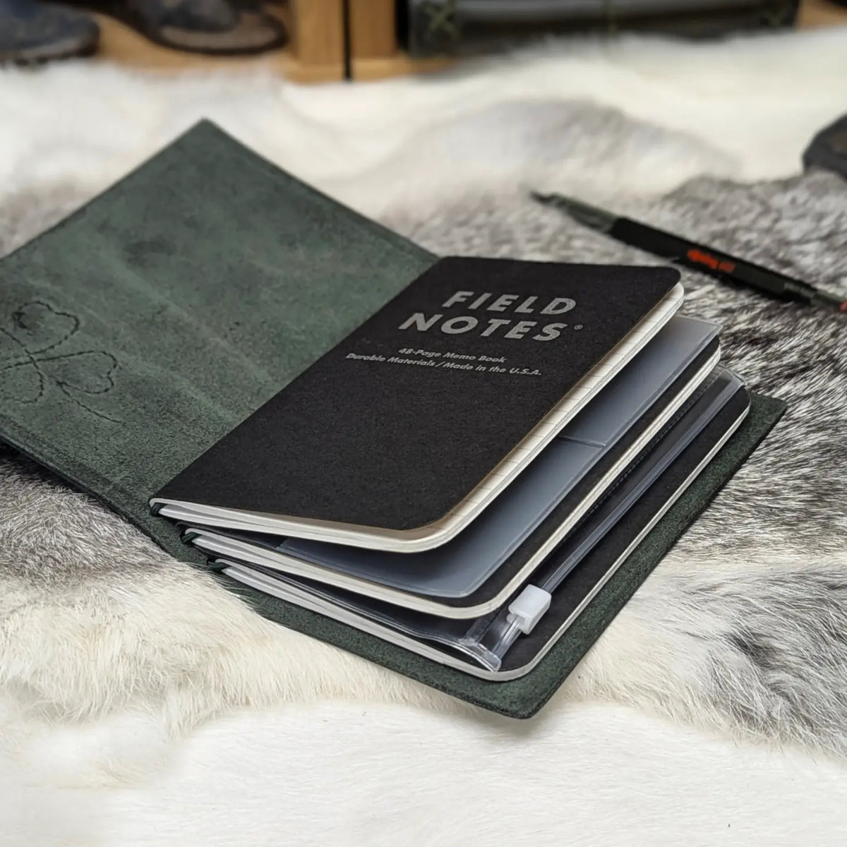 PVC Zipper Pouch Inserts | Traveller's Notebooks | 5 Sizes