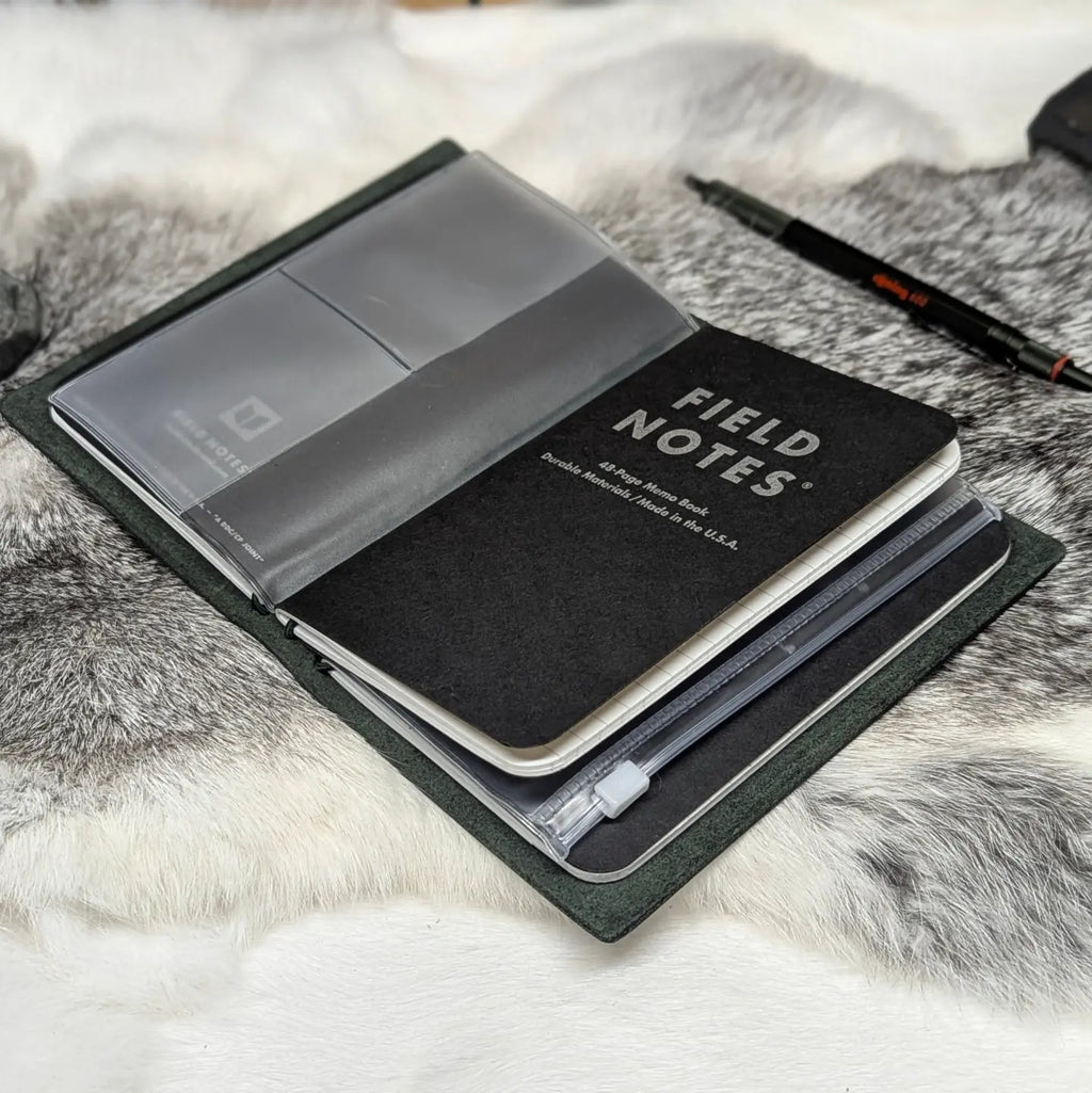 PVC Zipper Pouch Inserts | Traveller's Notebooks | 5 Sizes