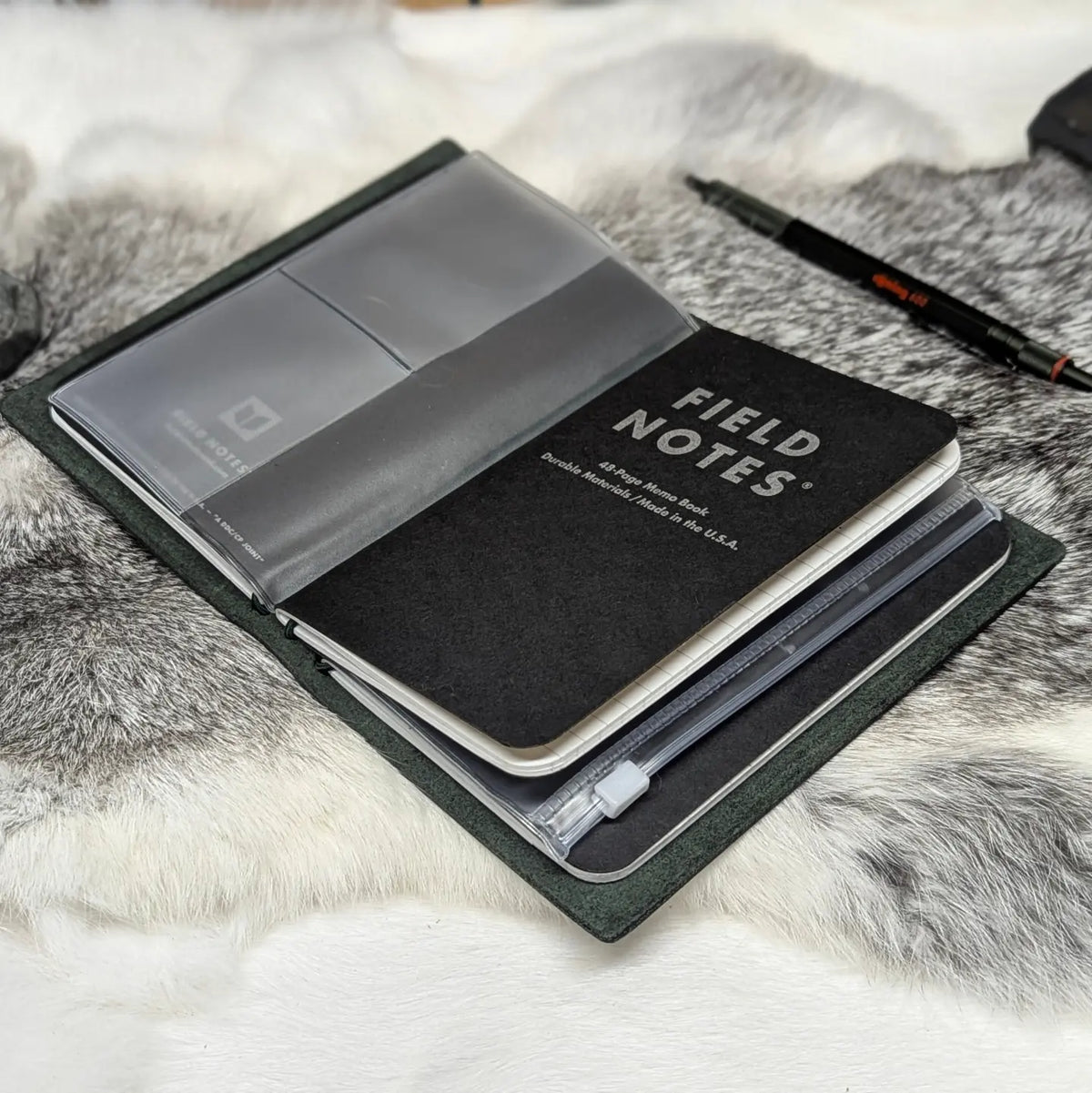 PVC Zipper Pouch Inserts | Traveller's Notebooks | 5 Sizes