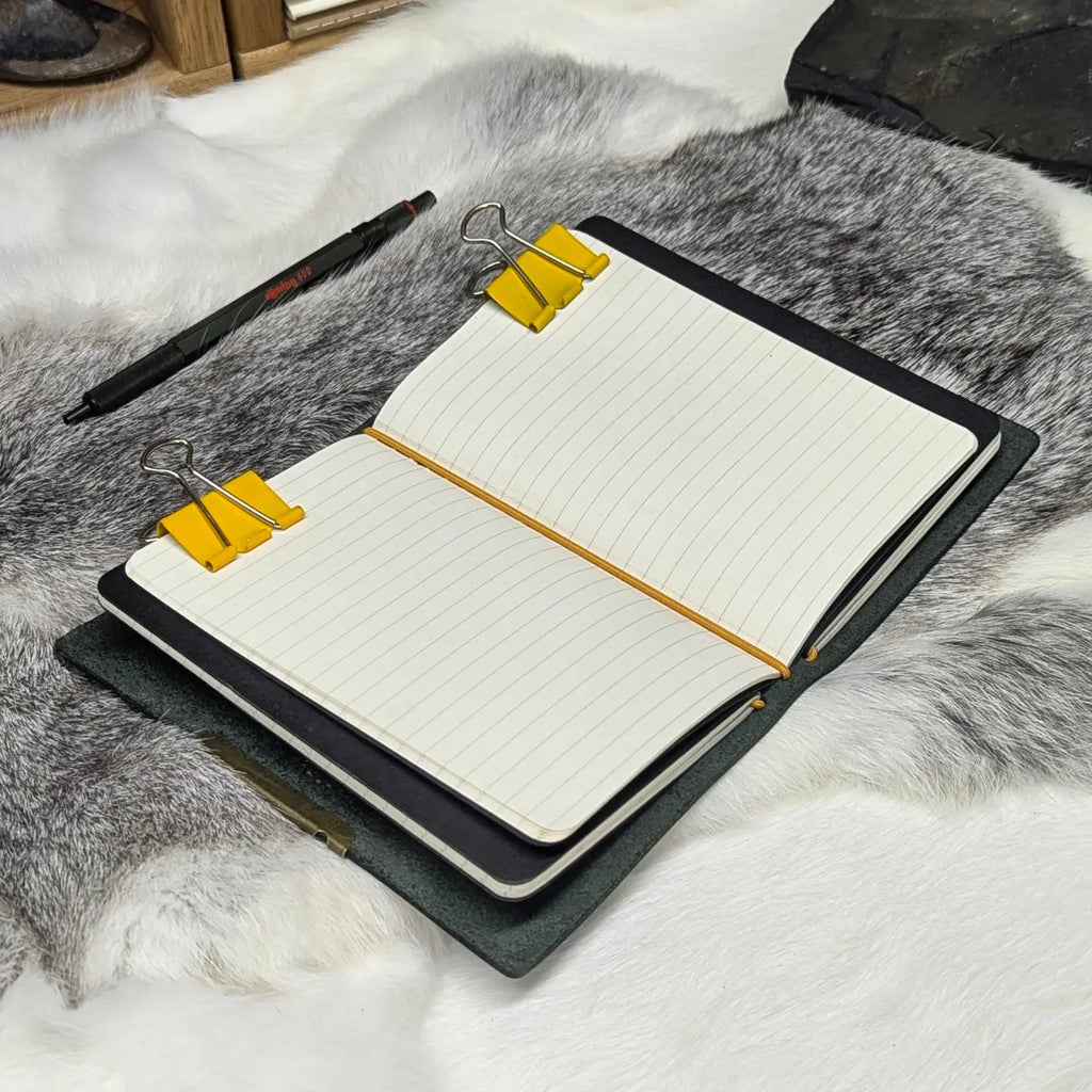POCKET Traveller's Notebook | Stitched Flower