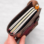 POCKET Traveller's Notebook | Tooled Maple Leaf, No 1.