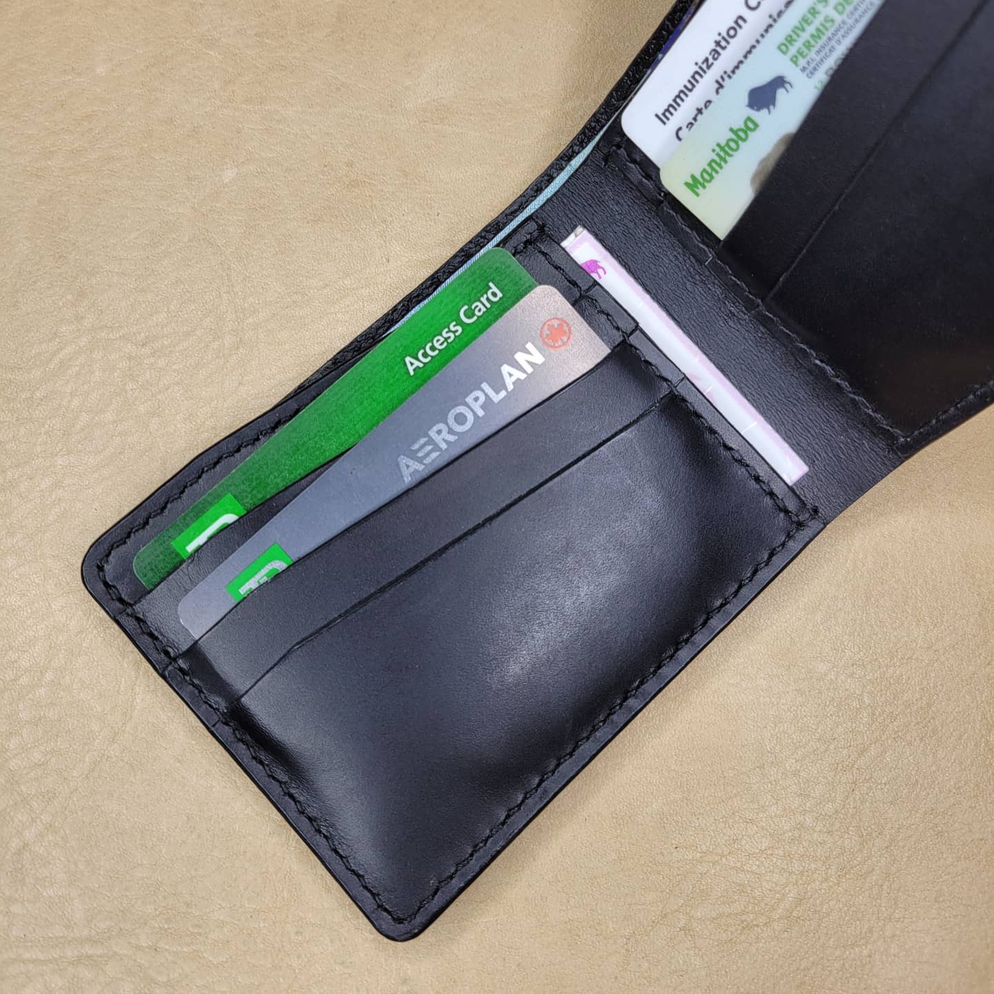 Custom Bifold Wallet | Black for J.B.