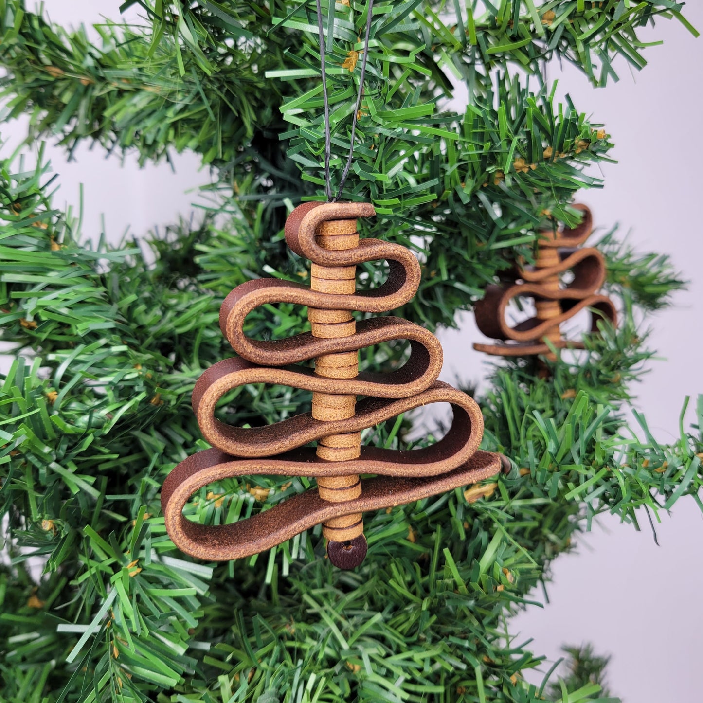 Christmas Tree | Leather Christmas Ornament